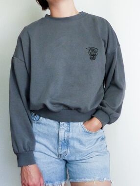 Crewneck Sweater - Charcoal Gray